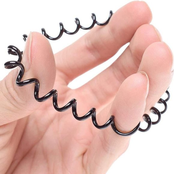 8 Pack Spiral Hair Ties, Traceless Hair Rings for Thick Hair, Multicolor - Picture 4 of 7